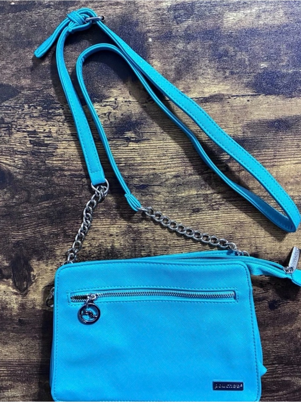 POUCHEE Turquoise Crossbody Shoulder Bag - Women's Fashion